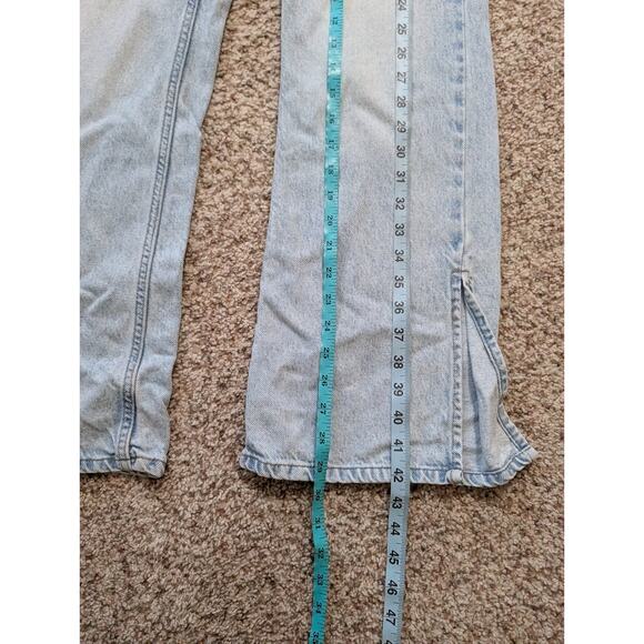 PACSUN Woman's Jeans Button Fly; 29, Longer style; Light Wash, Low rise, Flared - Picture 10 of 14